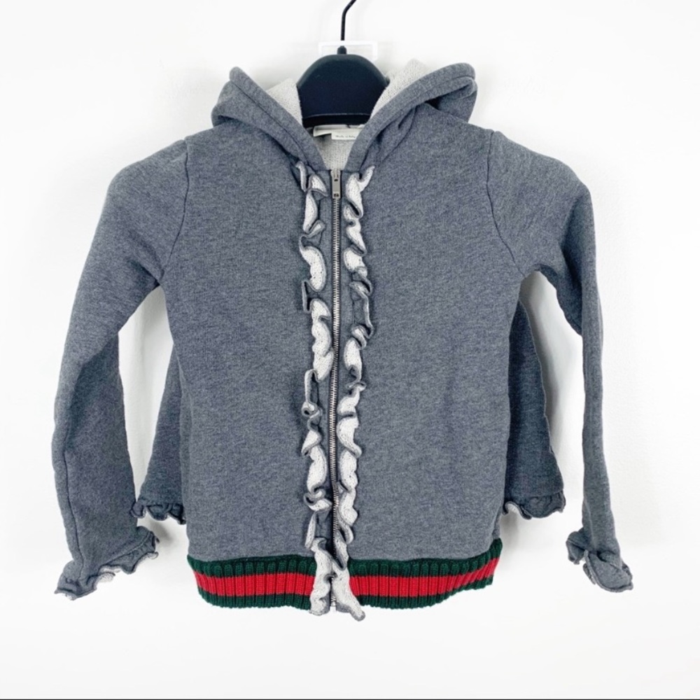 Little Girls Hoodie & skirt sweatsuit set